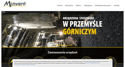 Desktop Screenshot of minvent.pl